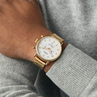 Canfield Chronograph Watch - White