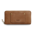 Pocket Zip Wallet - Tan