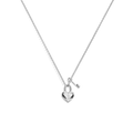 Heart and Lock Pendant Necklace