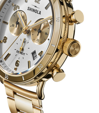 Canfield Sport Chronograph Watch - Silver