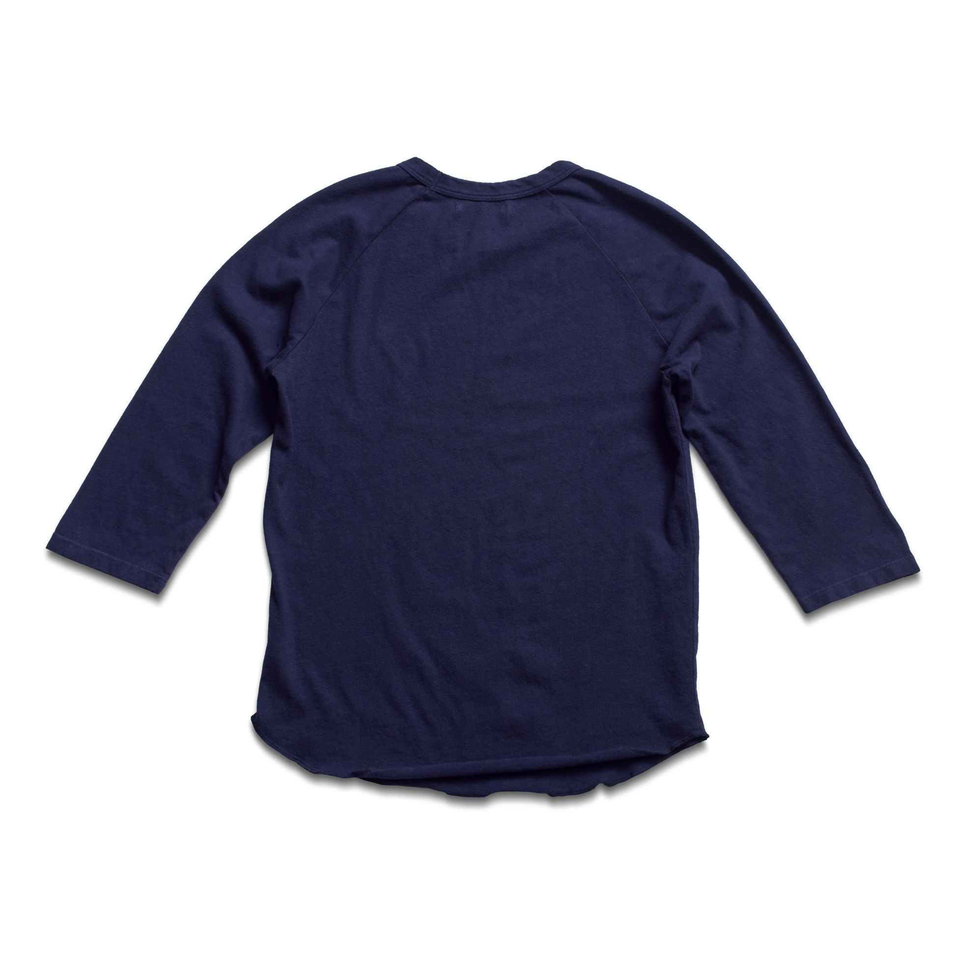 Women's Vintage Cotton Raglan Tee - Navy