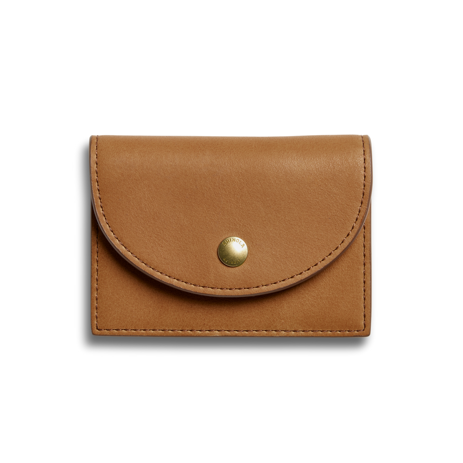 Birdy Accordion Card Holder - Tan
