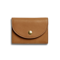 Birdy Accordion Card Holder - Tan