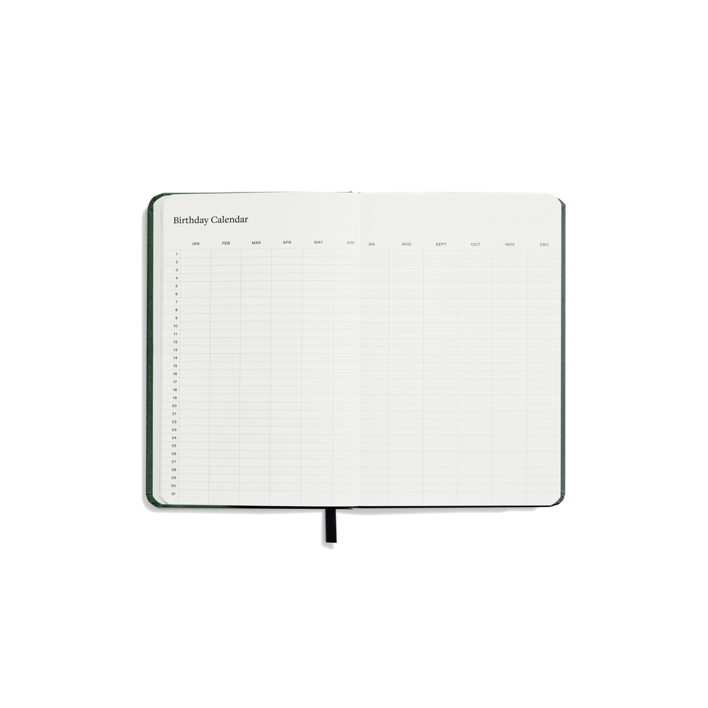 2027 12-Month Runwell Planner - Forest