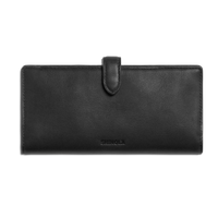 Continental Snap Wallet - Black