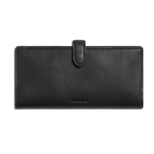 Continental Snap Wallet - Black