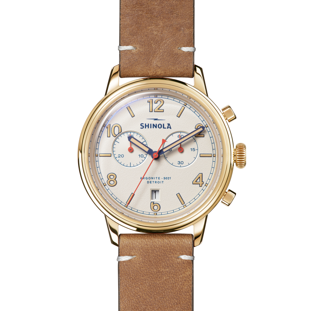 Traveler Chronograph Watch - Alabaster