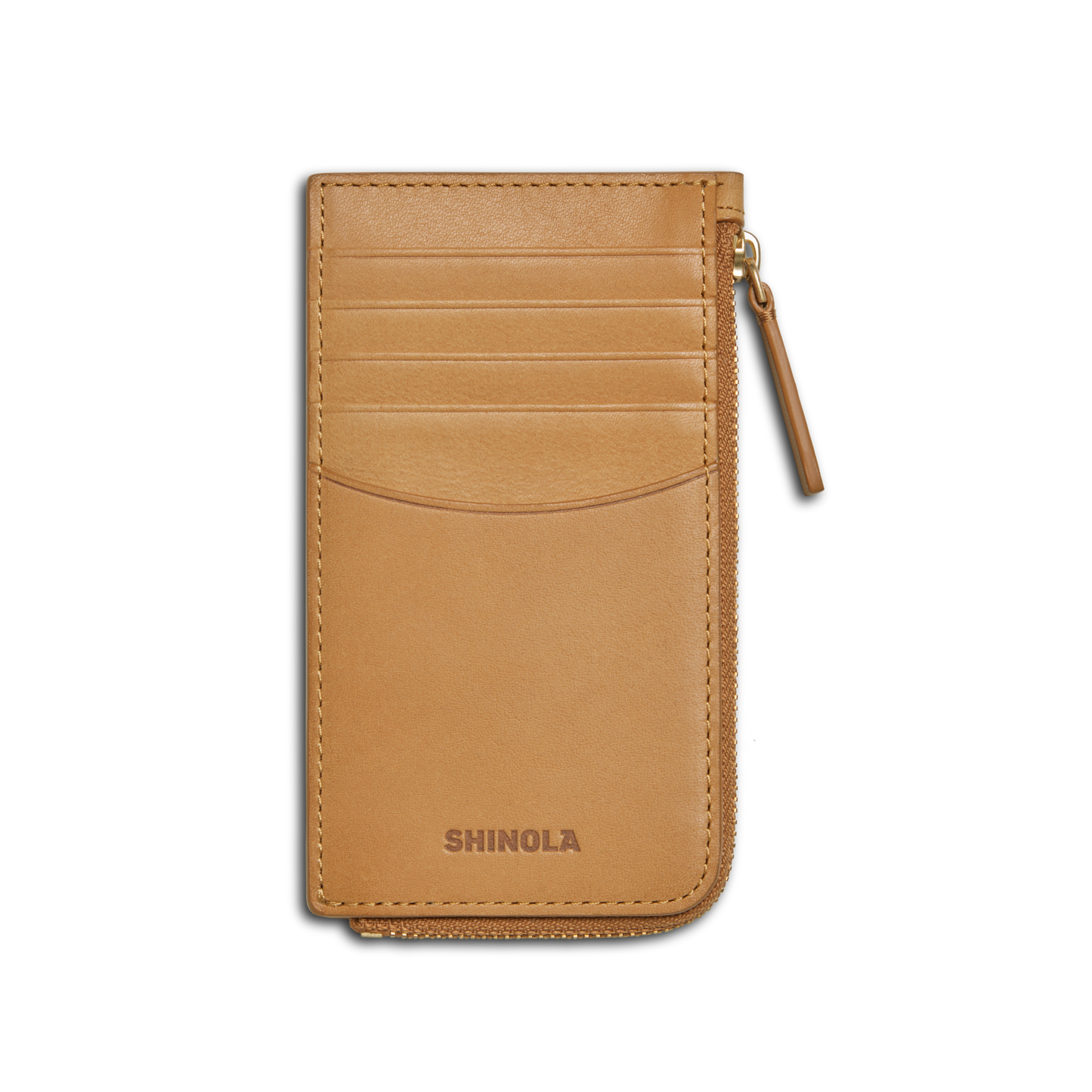 Zip Around Card Case - Honey