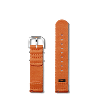 20mm Orange G10 Nylon Watch Strap - Orange