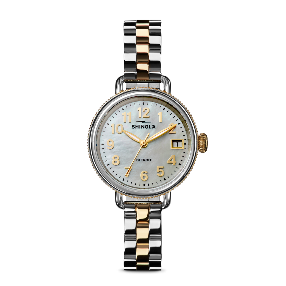 Birdy Watch - Mother of Pearl/Two Tone Bracelet
