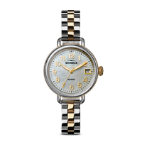 Birdy Watch - Mother of Pearl/Two Tone Bracelet