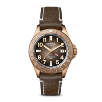 Bronze Monster GMT Automatic Watch - Dark Brown Degrade