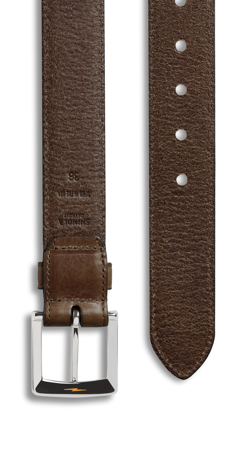 1 1/2" Bedrock Belt - Dark Brown
