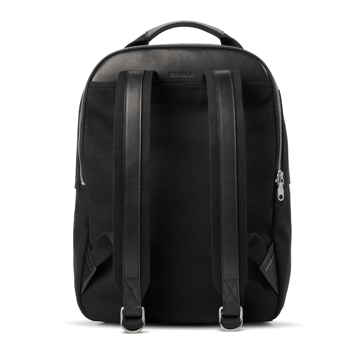 Runwell Canvas Backpack - Black