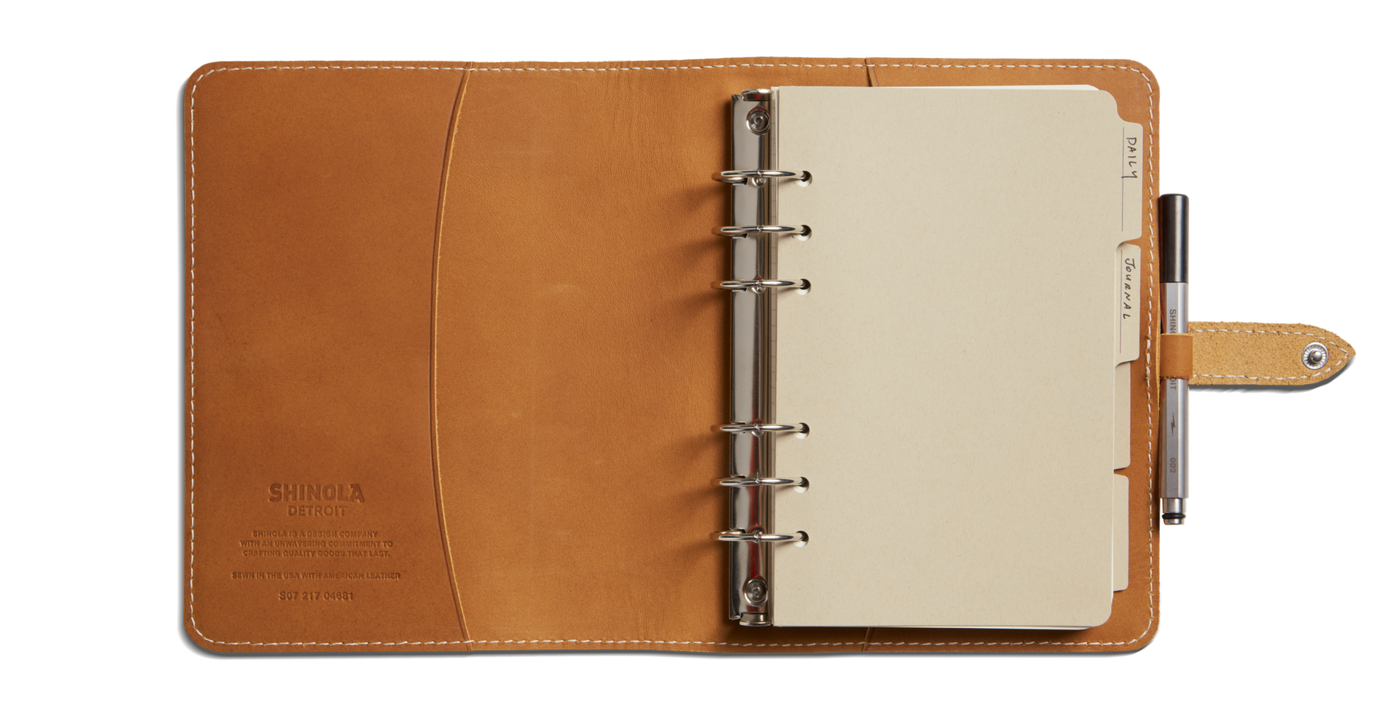 Dividers Agenda Insert - Kraft