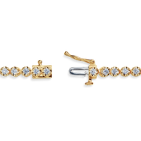 2 Carat 7" Diamond Tennis Bracelet - Yellow Gold