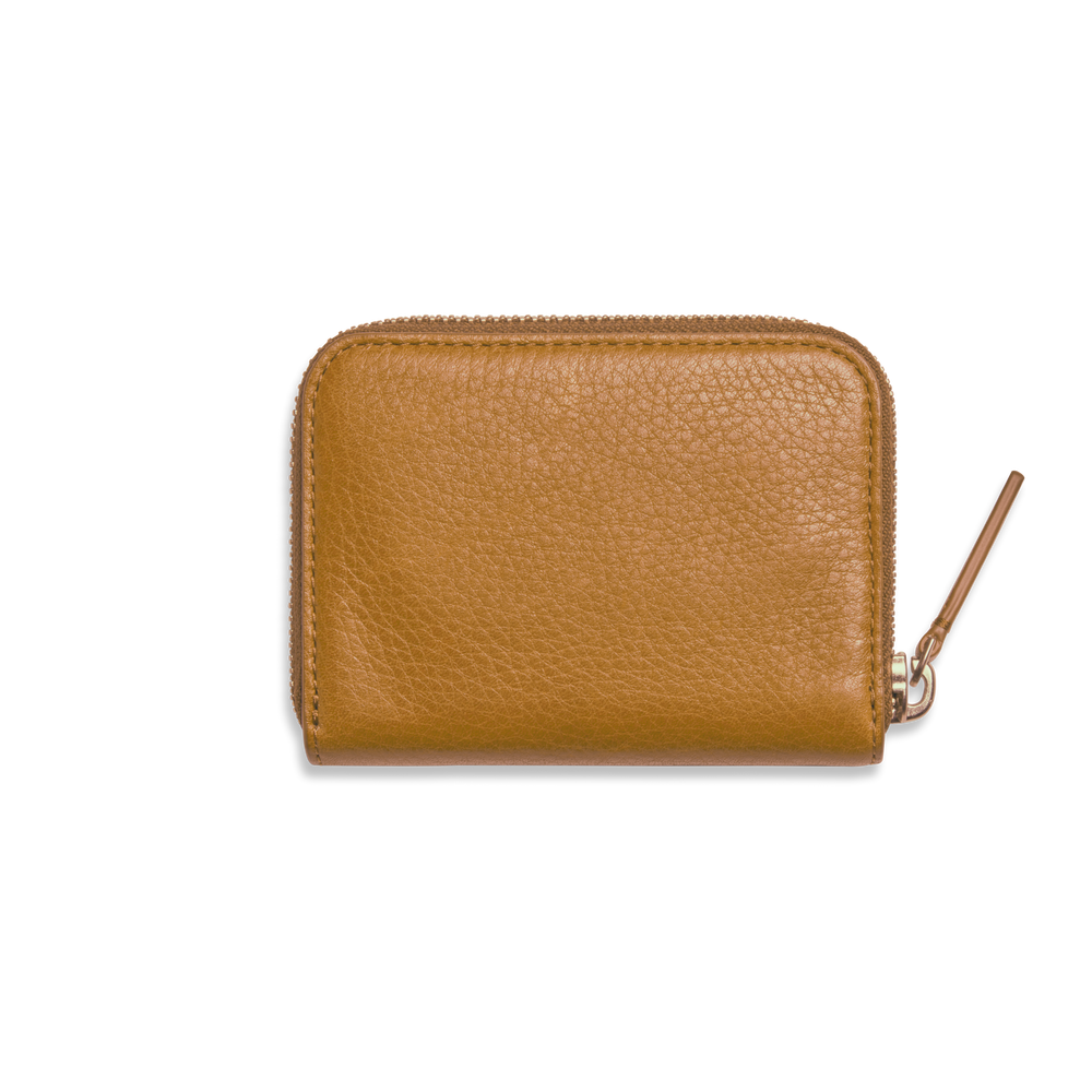 Small Zip Wallet - Honey