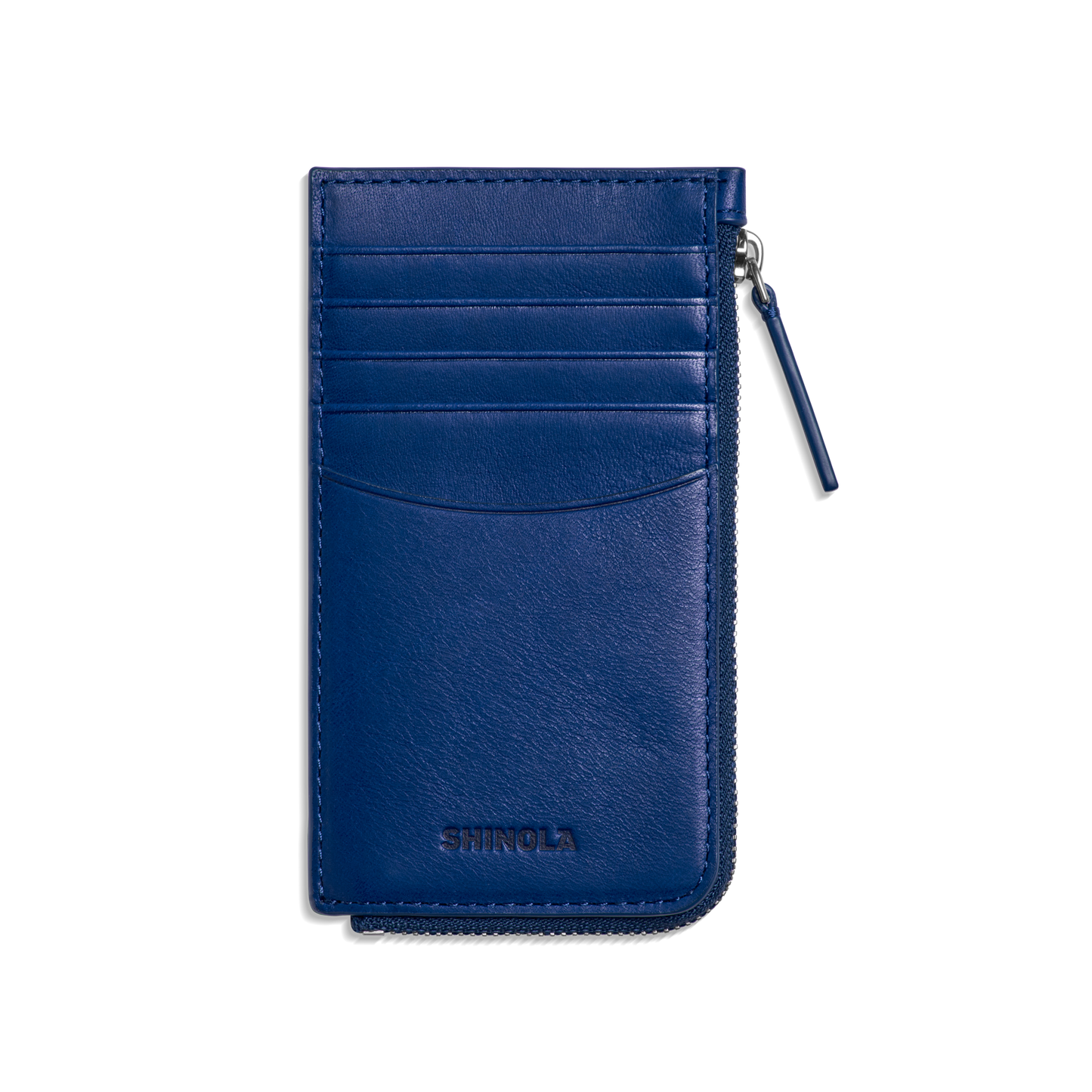 Zip Around Card Case - Sapphire