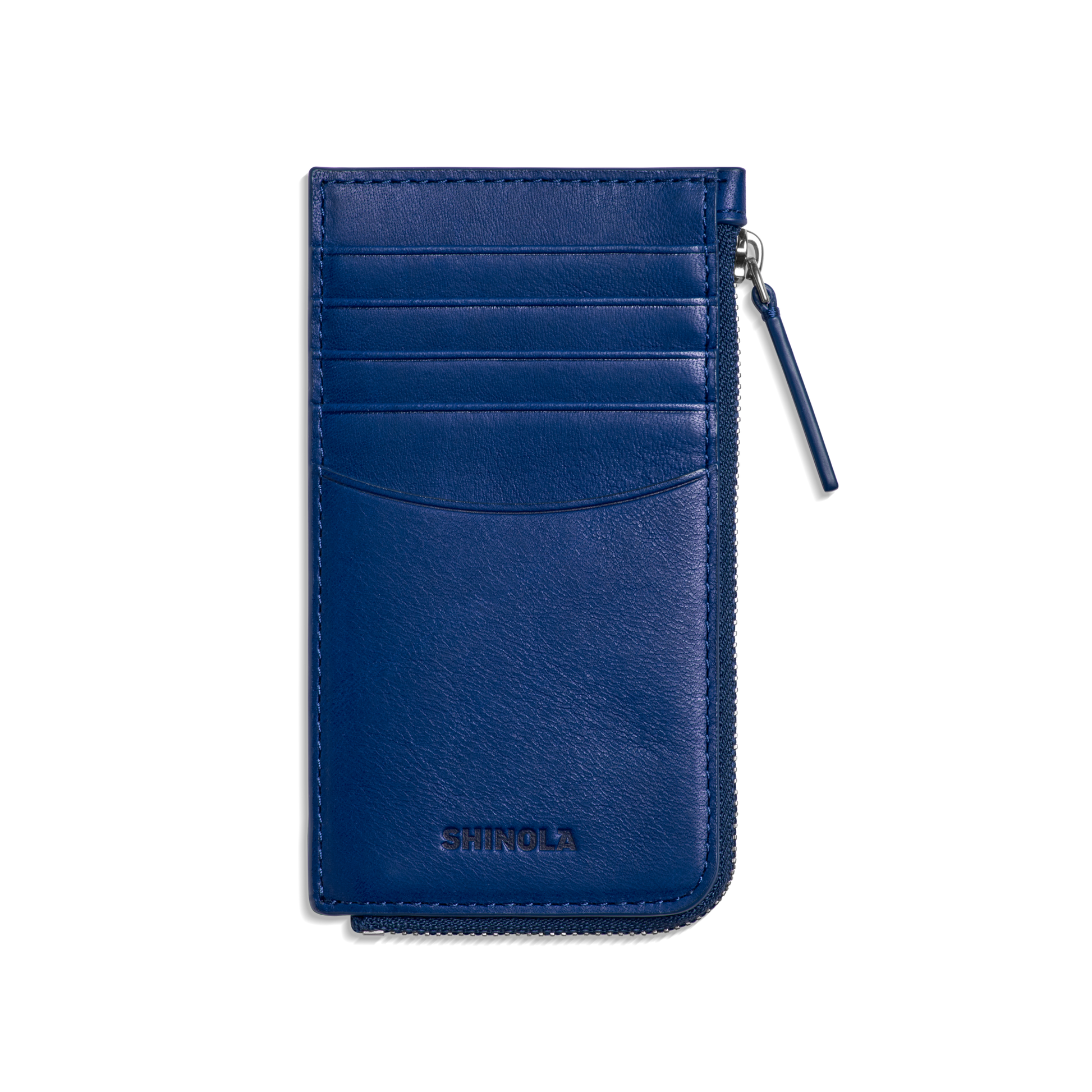 Zip Around Card Case - Sapphire