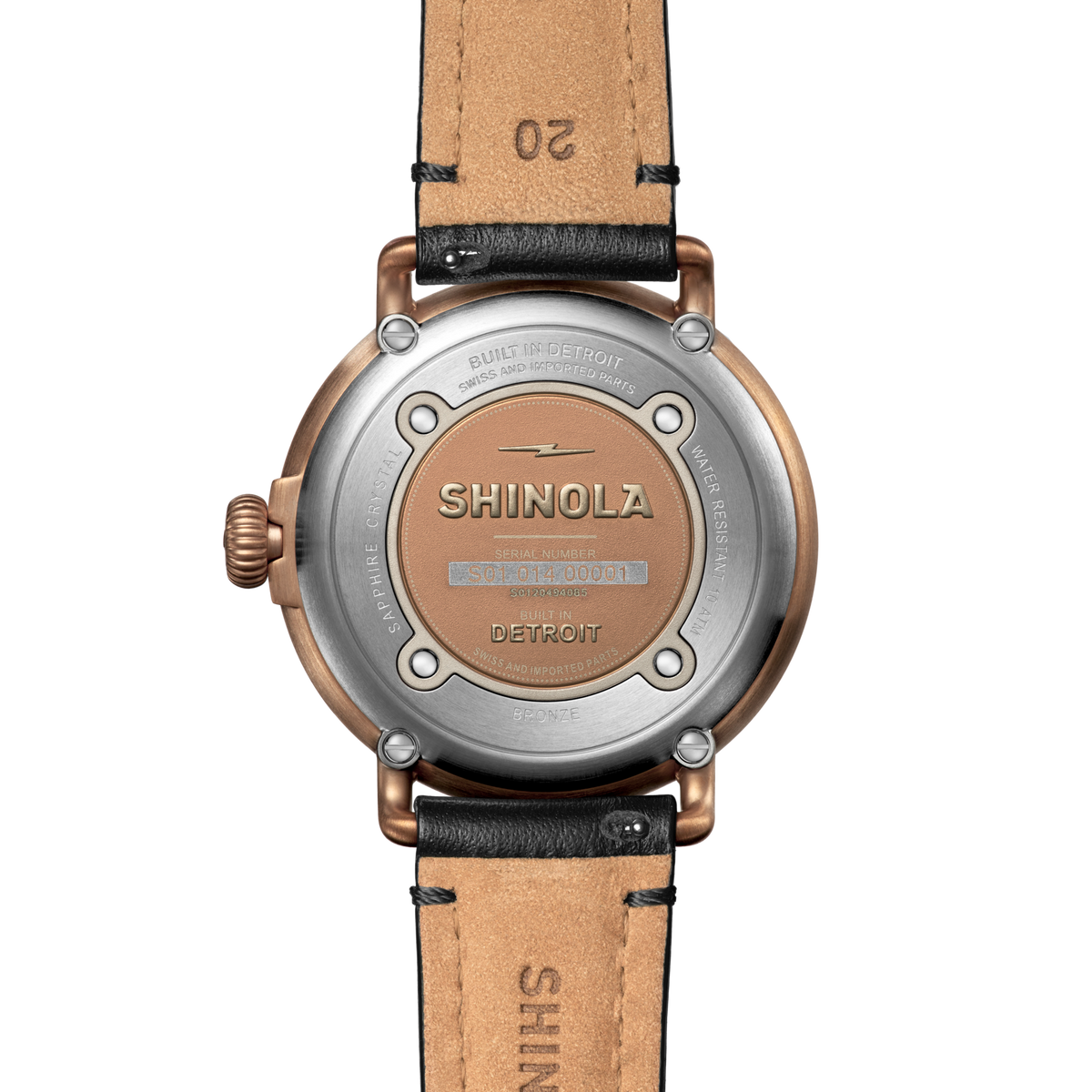 Bronze Runwell Watch - Black