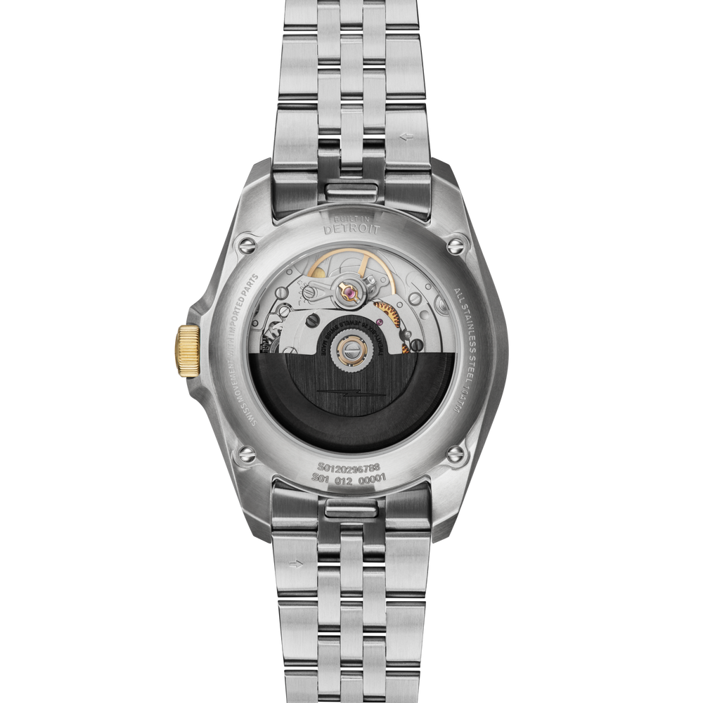 Circadian Monster Automatic Watch - White Mother of Pearl