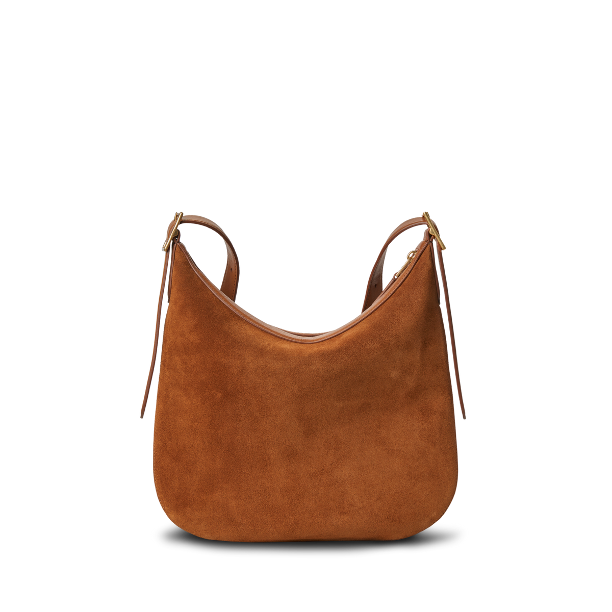 Medium Bixby Crossbody - Tan Suede