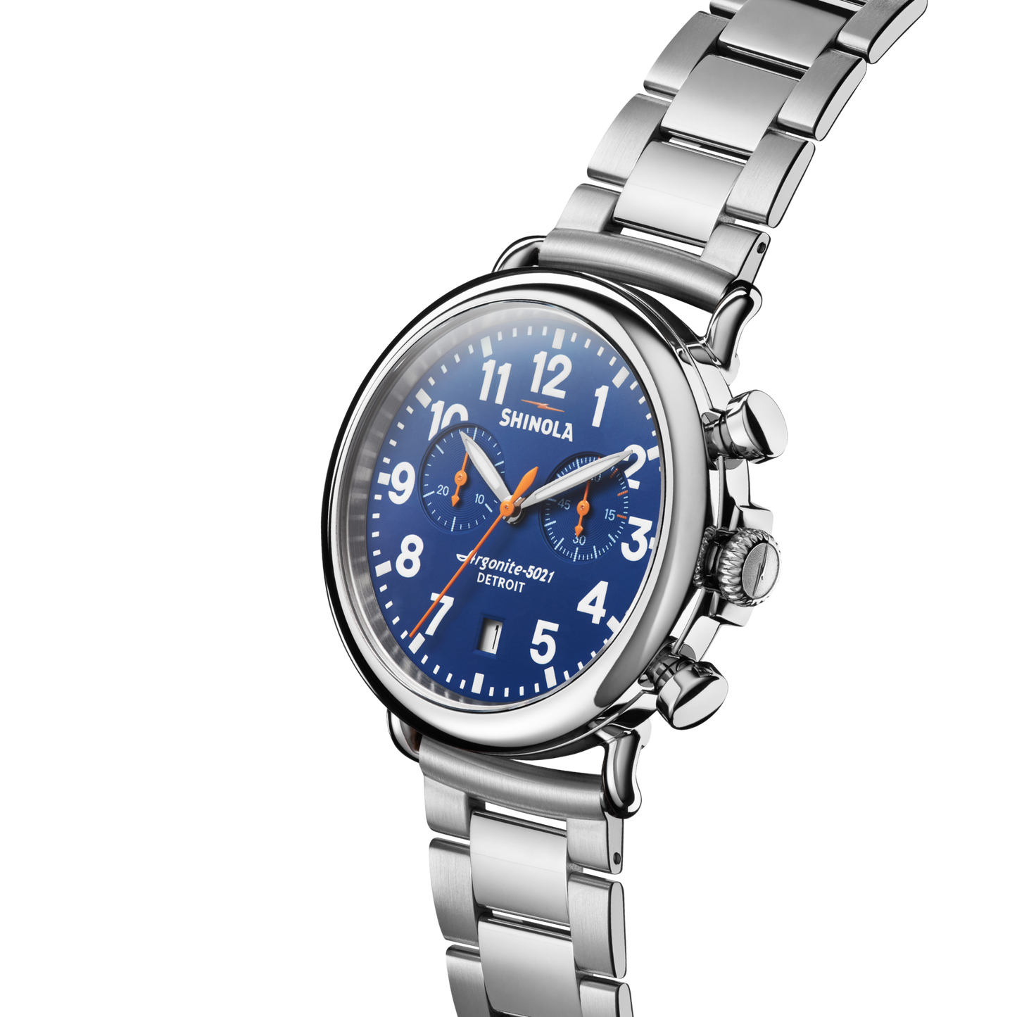 Runwell Chronograph Watch - Royal Blue