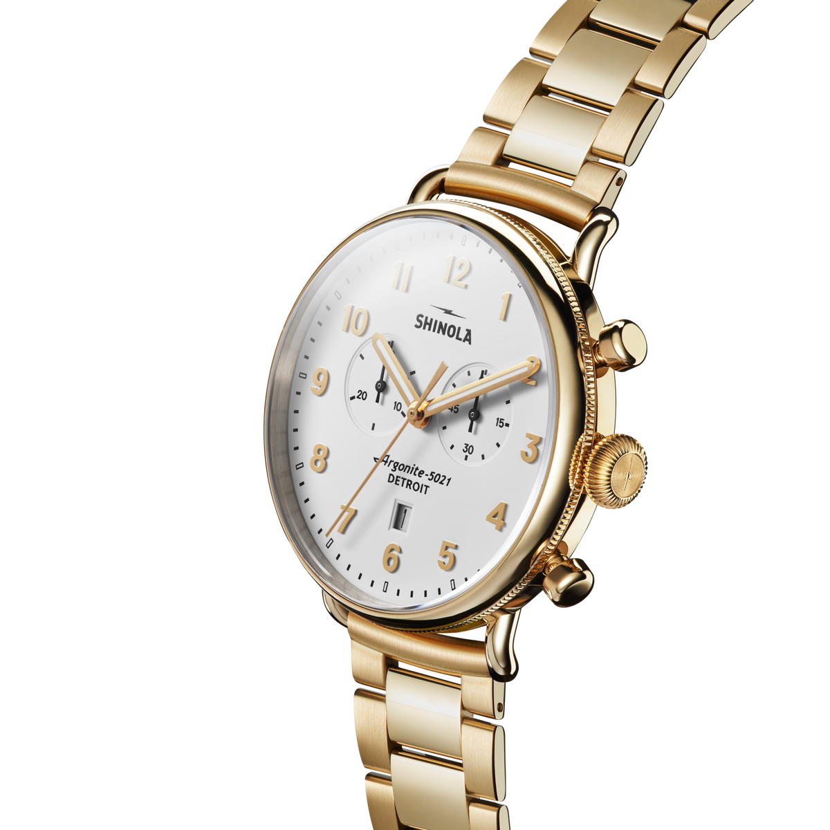 Canfield Chronograph Watch - White