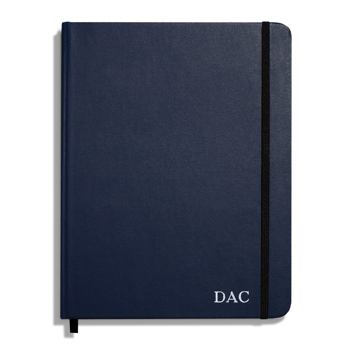 Large Hard Ruled Journal - Navy