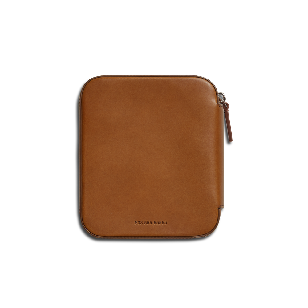Four Watch Travel Case - Tan