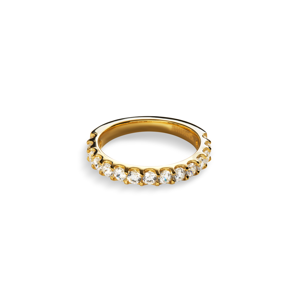 1 Carat Diamond Anniversary Band - Yellow Gold
