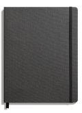 Large Soft Ruled Journal - Charcoal
