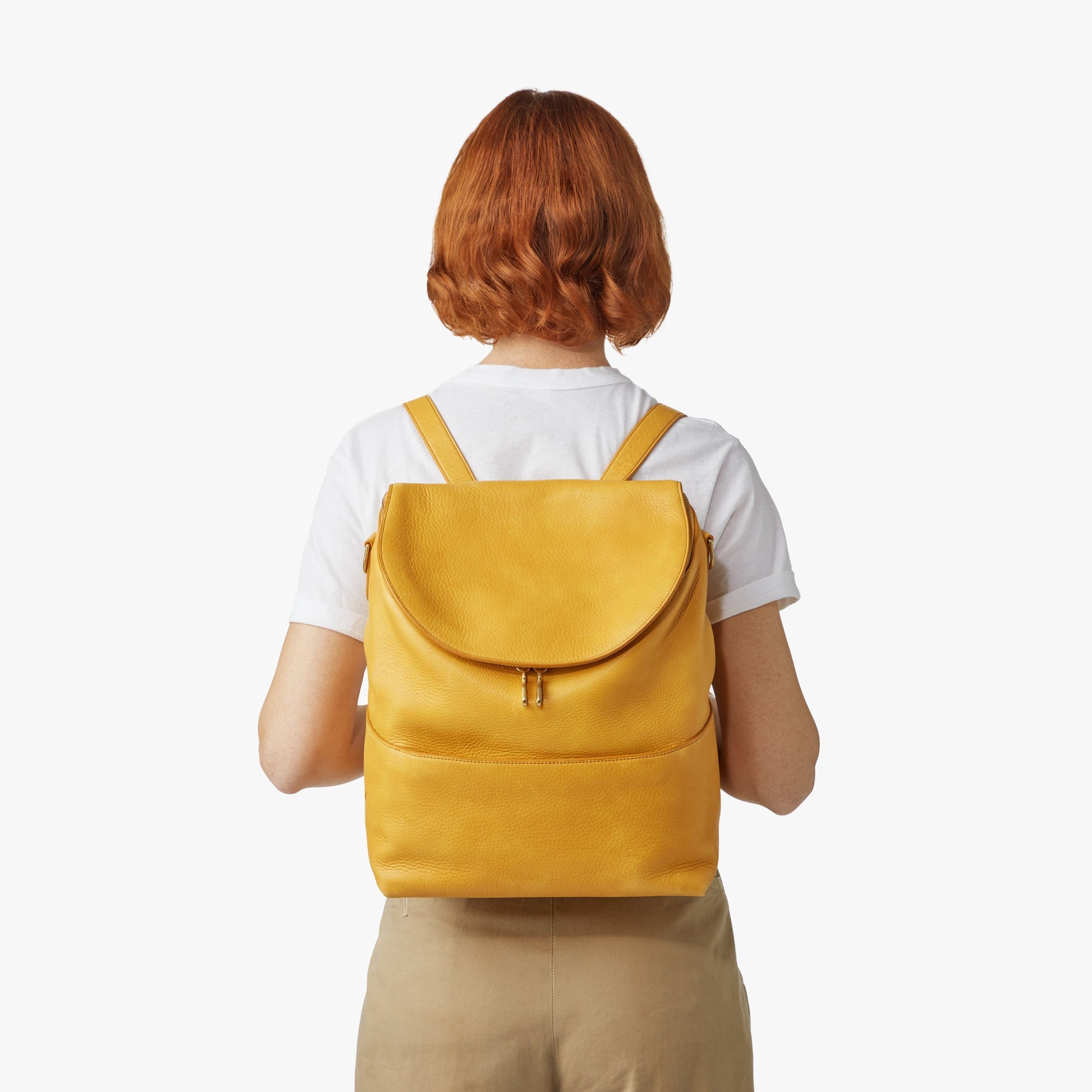 Convertible Pocket Backpack - Golden