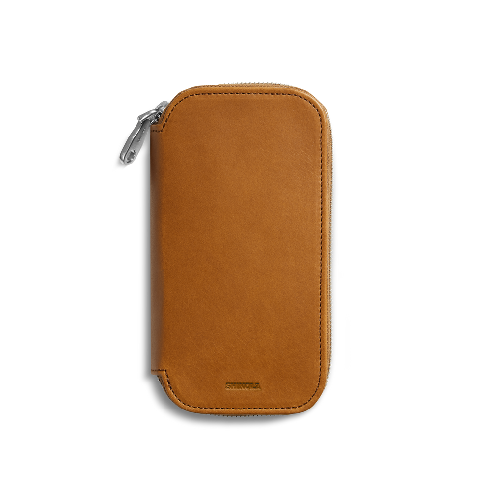 Travel Watch Case - Tan