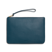 Wristlet Zip Pouch - Emerald