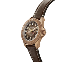 Bronze Monster GMT Automatic Watch - Dark Brown Degrade