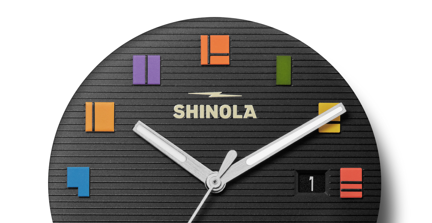 Detrola Watch - Black - Multi