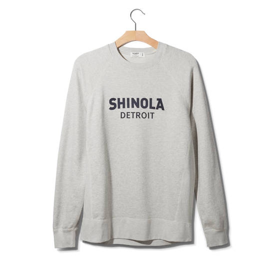 Shinola Logo Sweatshirt - Heather Gray