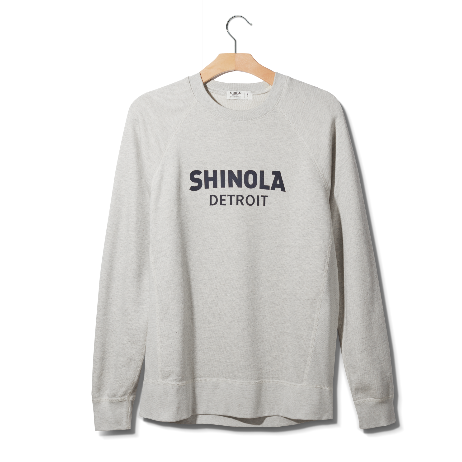 Shinola Logo Sweatshirt - Heather Gray