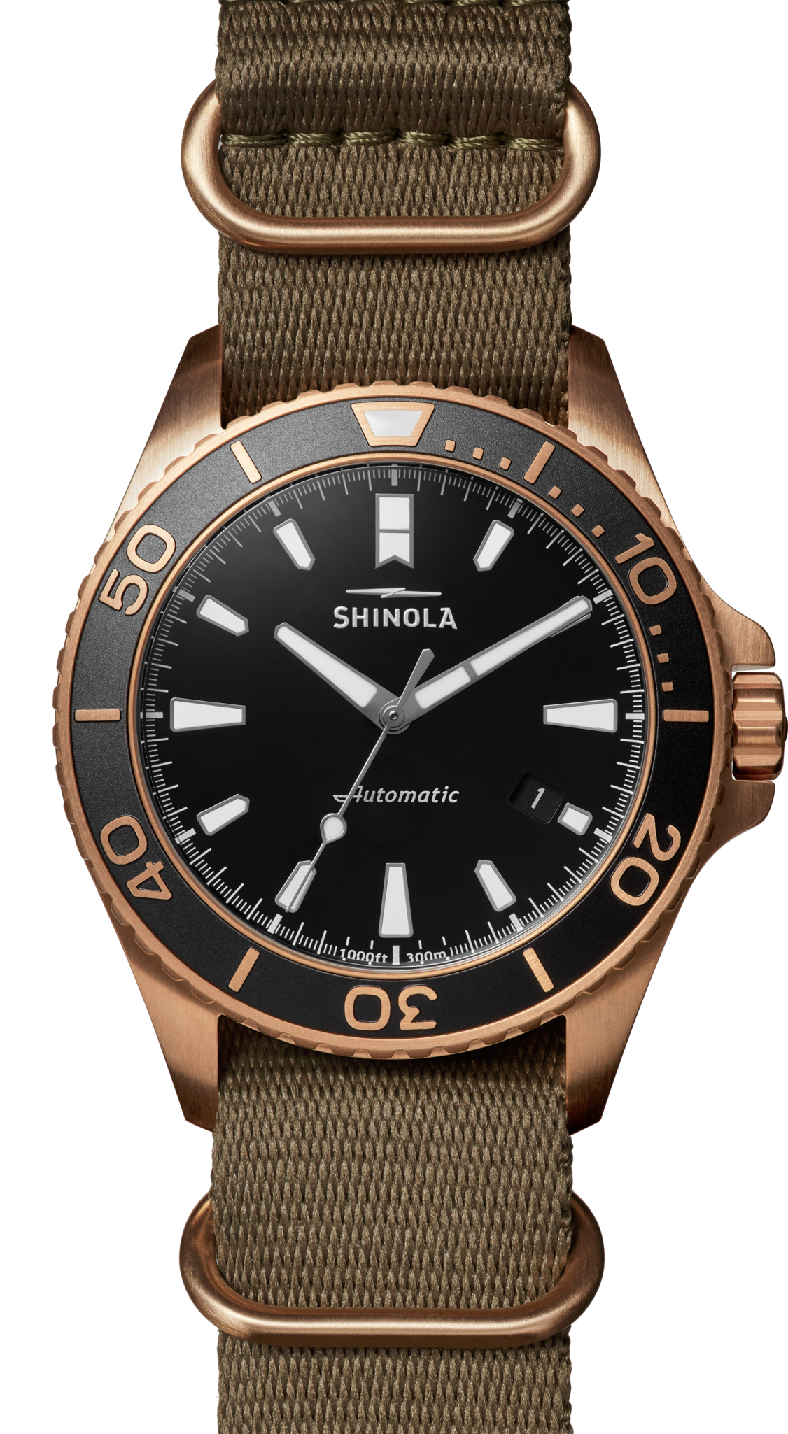 Bronze Monster Automatic Watch - Black