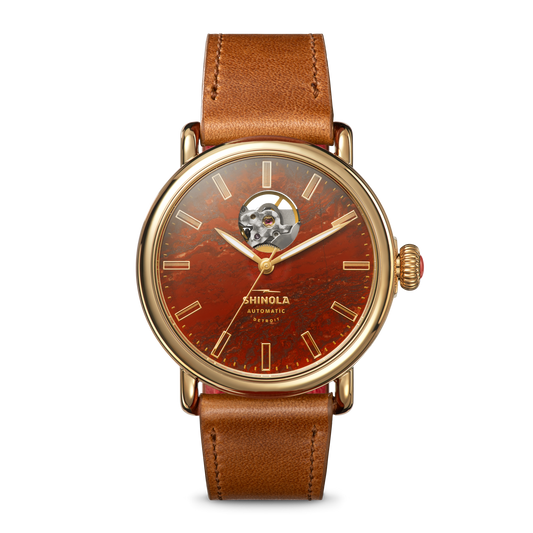 Gilda Radner Runwell Automatic Watch - Red Jasper