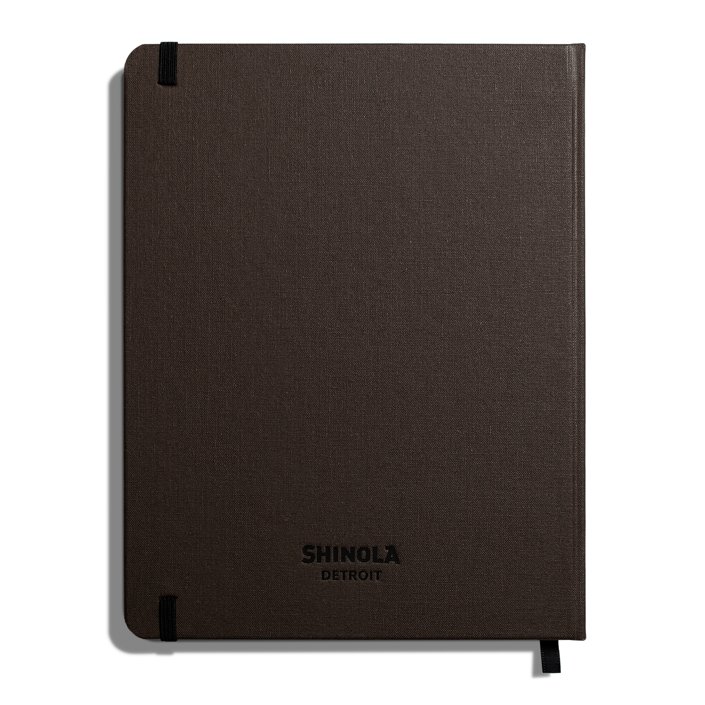 Large Hard Ruled Journal - Espresso