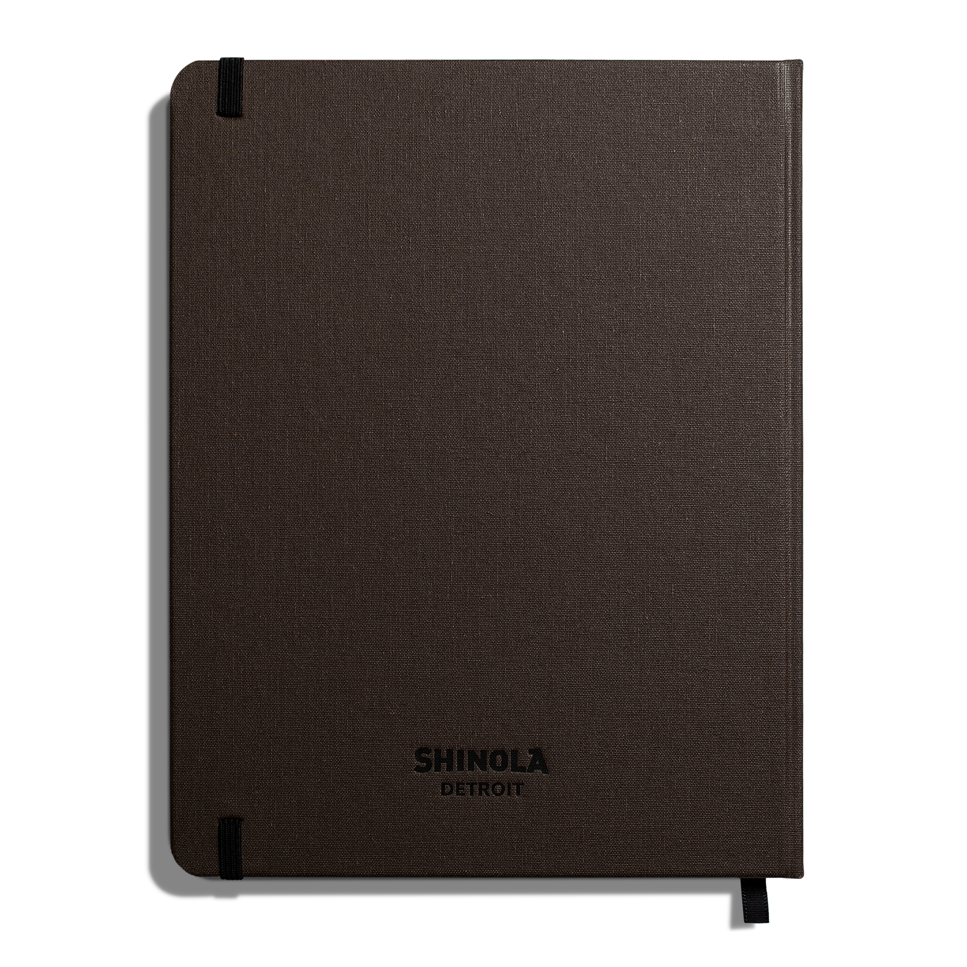 Large Hard Ruled Journal - Espresso