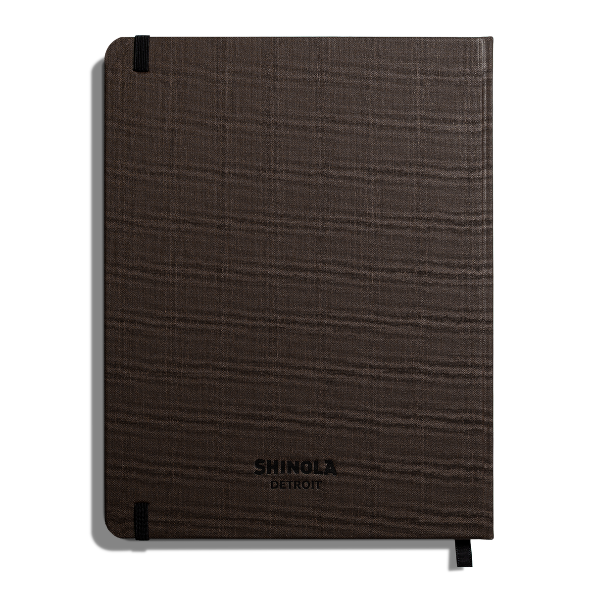 Large Hard Ruled Journal - Espresso