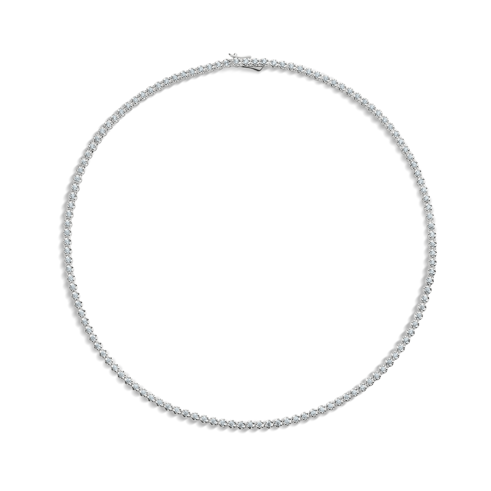 5 Carat Diamond Tennis Necklace - White Gold
