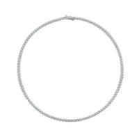 5 Carat Diamond Tennis Necklace - White Gold