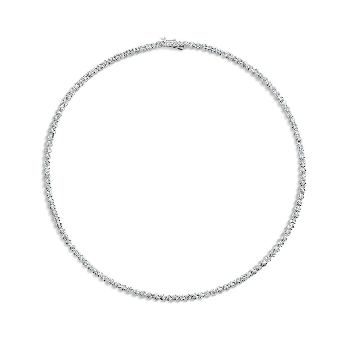 5 Carat Diamond Tennis Necklace - White Gold