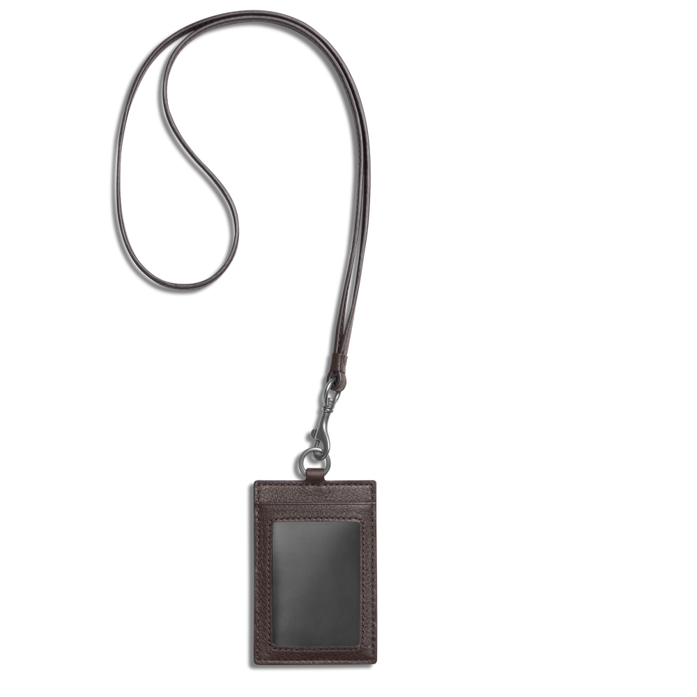 Lanyard ID Holder - Espresso