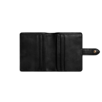 Small Snap Wallet - Black