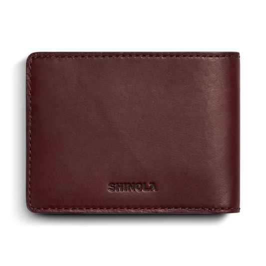 Slim Bifold Wallet - Merlot
